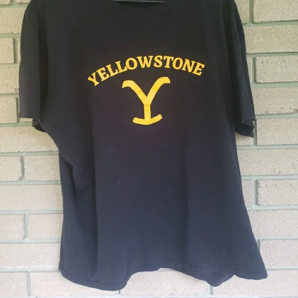 Yellow Stone - Dutton Ranch - Black TV Series T-Shirt Size: XXL - Picture 1 of 2